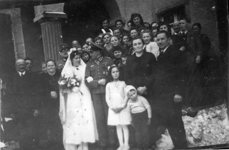 Hochzeit Merten Grgen am 09.01.1945